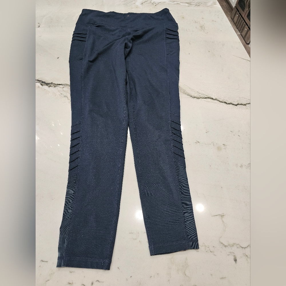 Women, Tangerine, size L, active leggeings